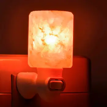 

15W Himalayan Salt Night Light Natural Crystal Lamp Air Purifier Home Wall Decor