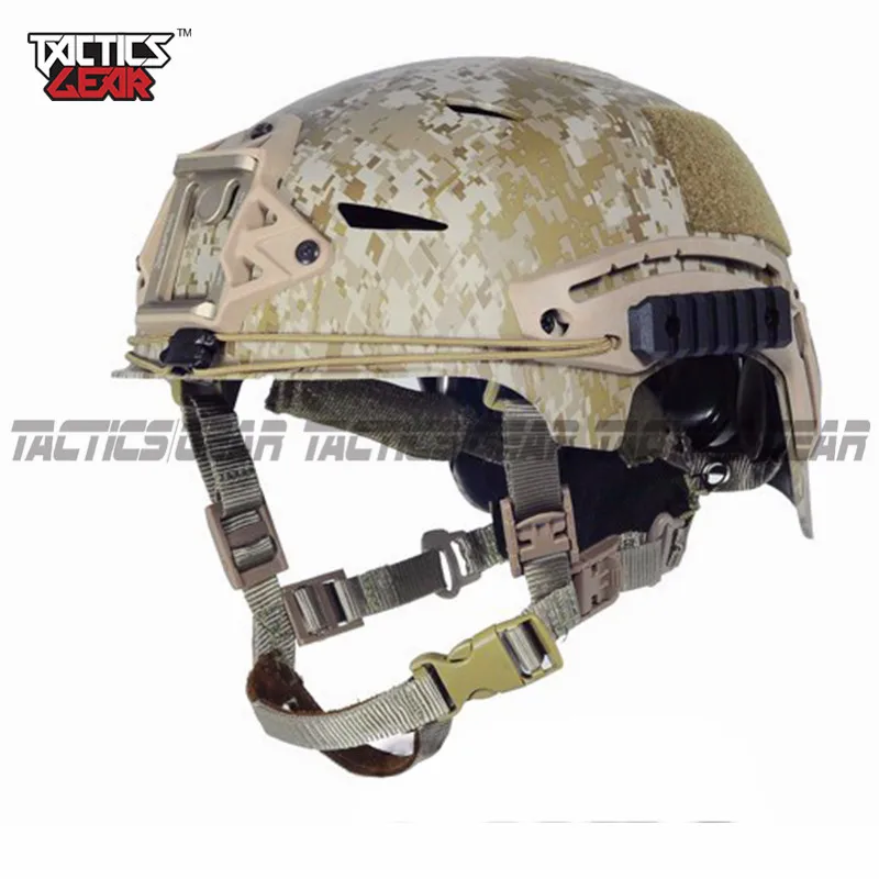 EXFIL Тактический Bump шлем быстрой реакции боевой парашют прыжок камуфляж шлем 6 цветов - Цвет: Digital Desert tb787