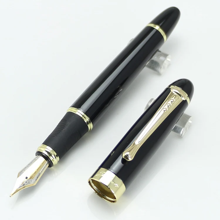 Jinhao X450 самопишущее перо Красный 22 цвета Металлический Золотой зажим роскошные ручки Caneta Канцтовары офисный школьный расходные материалы - Цвет: 13