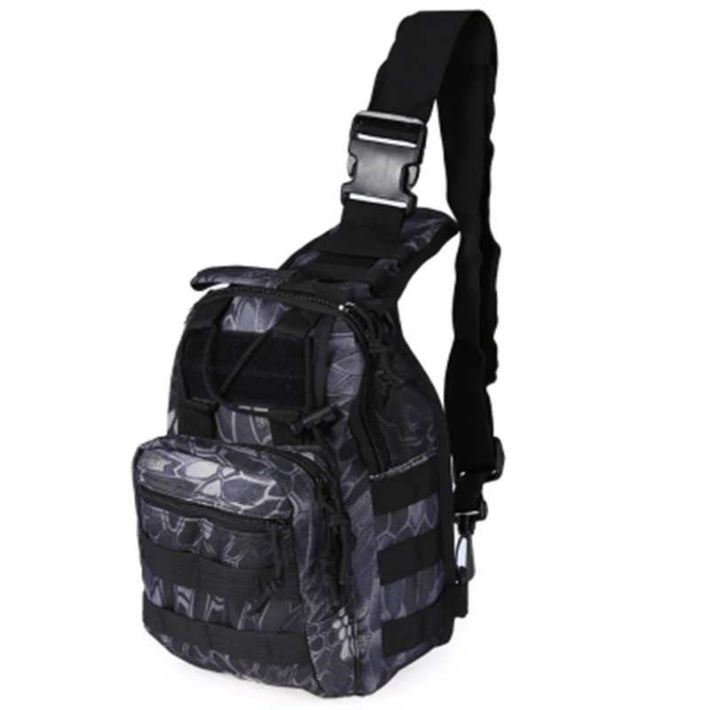 

Hotsale 9 Color 600D Outdoor Sports Shoulder Military Camping Hiking Tactical Bag Camping Hunting Backpack Utility Chest Bag