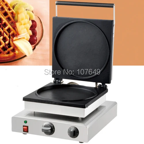 110v 220V Commercial Use Non stick Electric Pancake Waffle Maker Iron