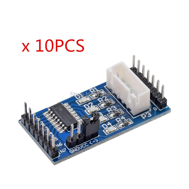 10pcs/lot Blue PCB Board ULN2003 Driver Module Stepper Motor Driver ...
