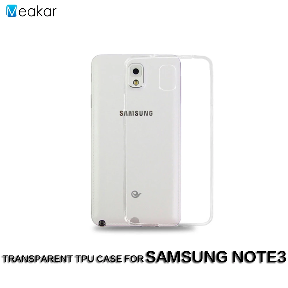 

Transparent Soft TPU 5.7for Samsung Galaxy Note 3 Case For Samsung Galaxy Note 3 N9005 N9000 Cell Phone back Cover Case