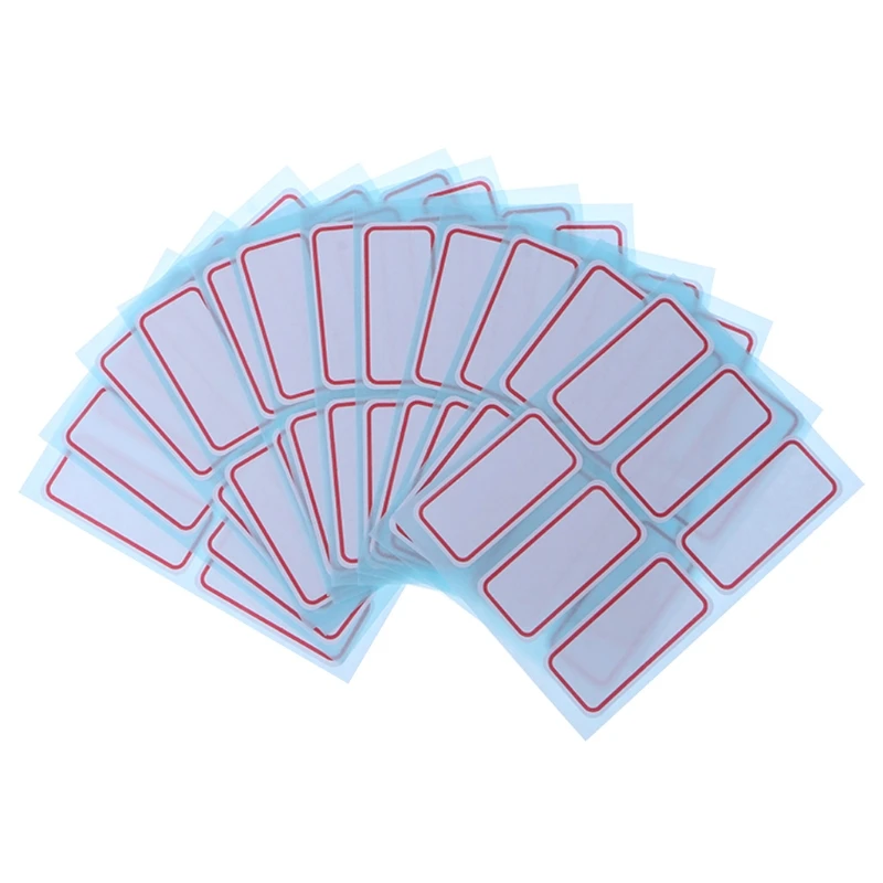 

12 Sheets self - adhesive labels for bottles adhesive stickers Office Stickers Lab Supplies Name Label Tags