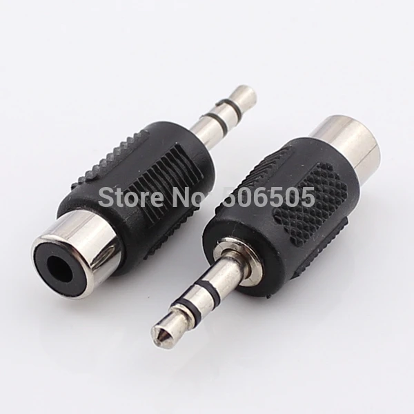 

High Quality 3.5mm audio plug to RCA socket 3.5 Adapter