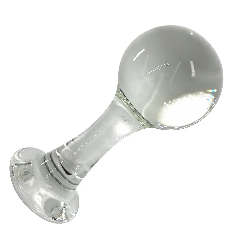 GLASS ANAL PLUG  (4)