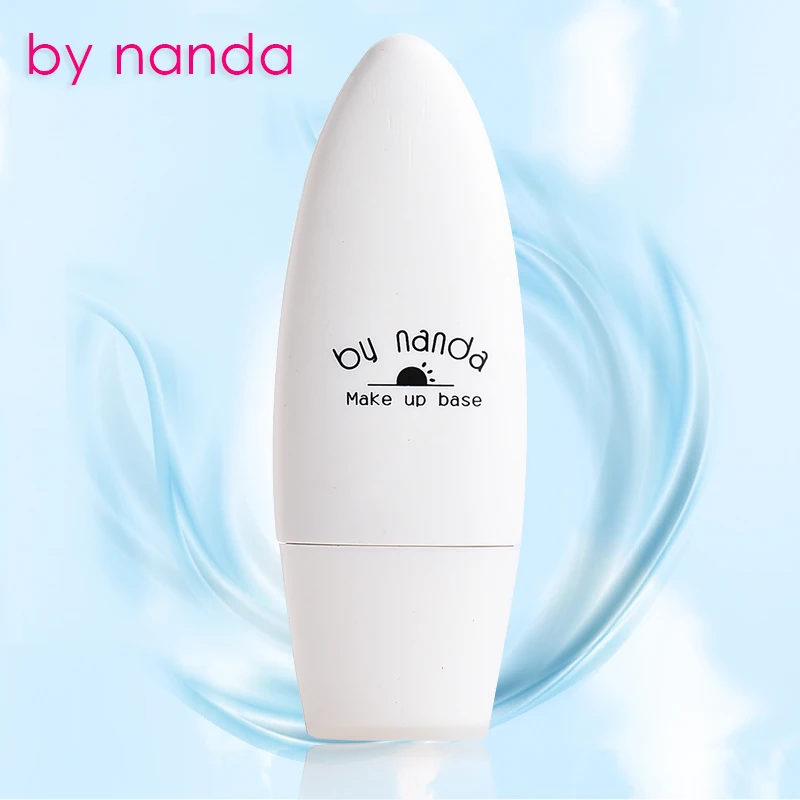 

By Nanda Pearl Primer Oil Control Makeup Base Cream Green Purple Face Primer Moisturizing Concealer Makeup
