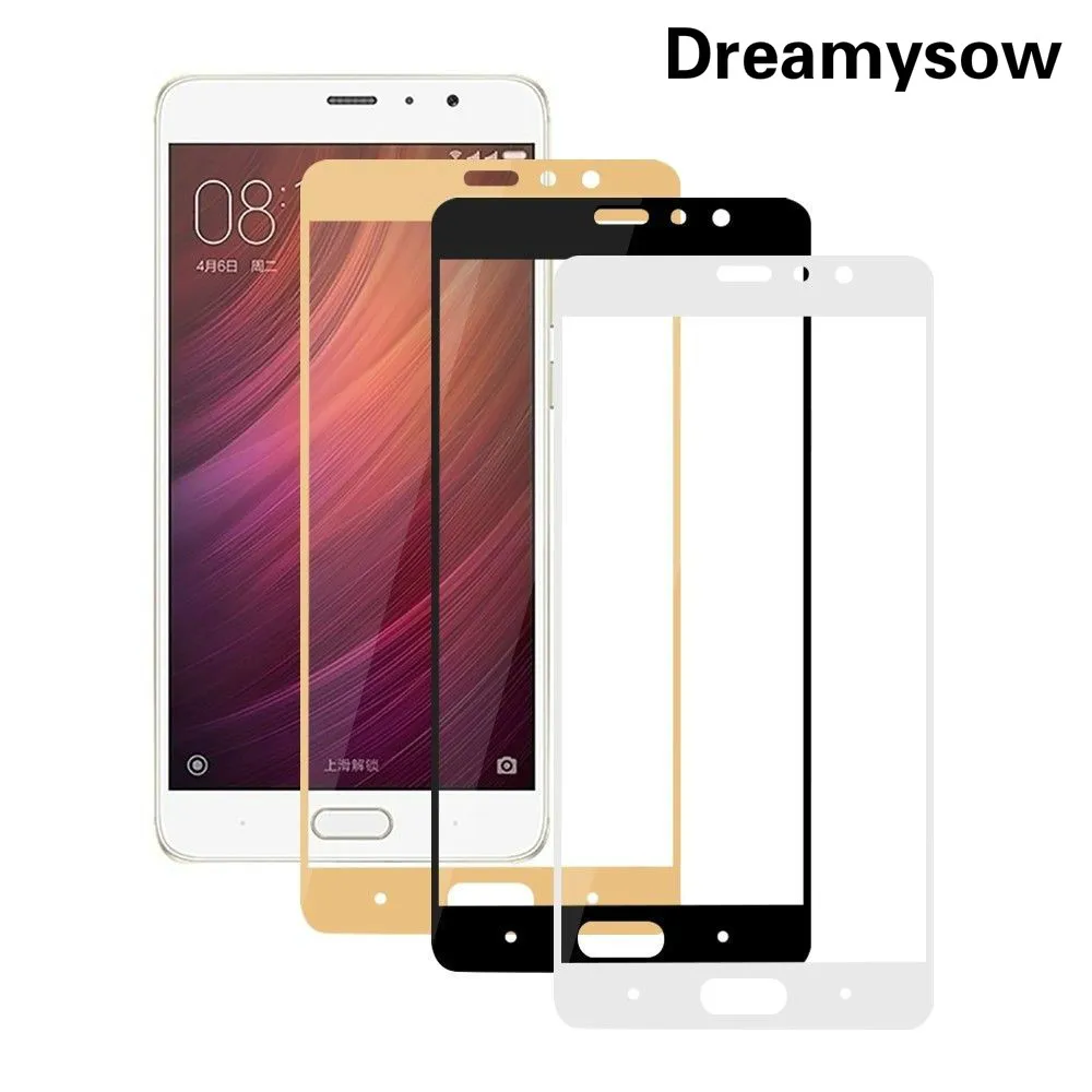 Полное покрытие защитное закаленное стекло для Xiaomi Redmi Note 4 Pro 4X 4A 9H Защита экрана