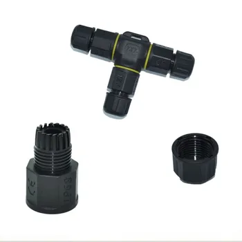 

M20 3 way(3-3-3) IP68 waterproof connector,used for led lights