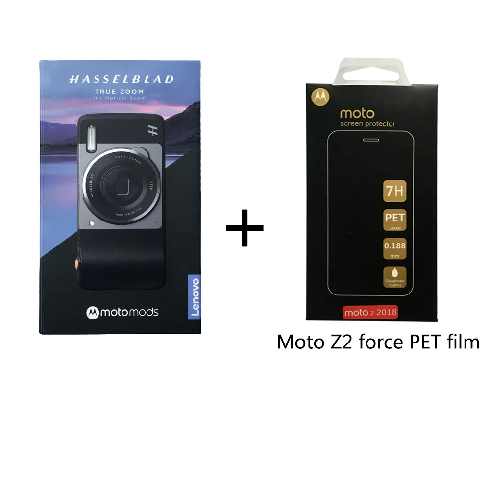 Камера Hasselblad с настоящим зумом для Motorola Moto Z4, Z3 play, Moto Z2 Force, Z2 play, Moto Z Play, Z Force Droid phone, Moto mod - Цвет: add z2 force film