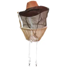 1 Лучшая защитная шляпа для пчеловодства, модель инструмента для пчеловодства, ковбойская Кепка для предотвращения пчеловодства, Кепка для пчеловодства классической формы