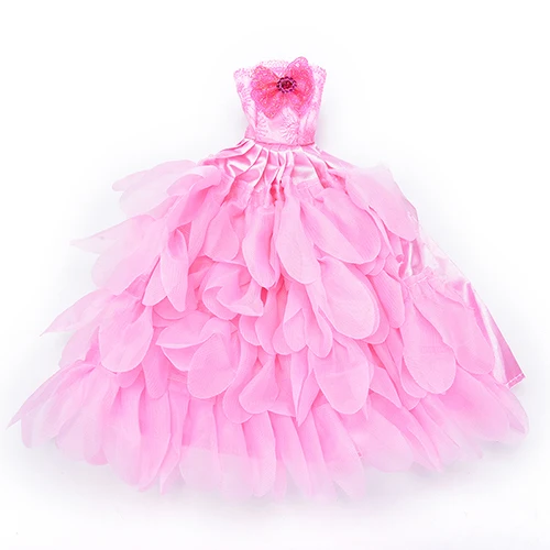 Красивое вечернее платье для Барби Кукольное свадебное платье мебель для куклы марионетка аксессуары для одежды