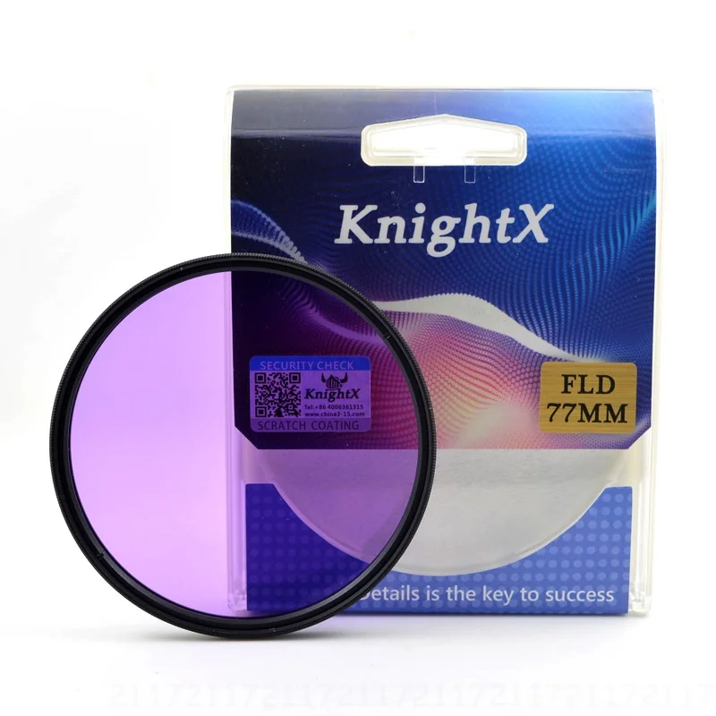 KnightX Star камера фильтр UV CPL объектив Комплект dslr аксессуары для Nikon Canon EOS sony 49 мм 52 мм 55 мм 58 мм 62 мм 67 мм 72 мм 77 мм - Цвет: FLD