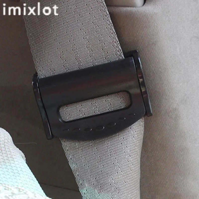 Imixlot 1 Pair Universal Car Vehicle Seat Belts Clips Safety Adjustable