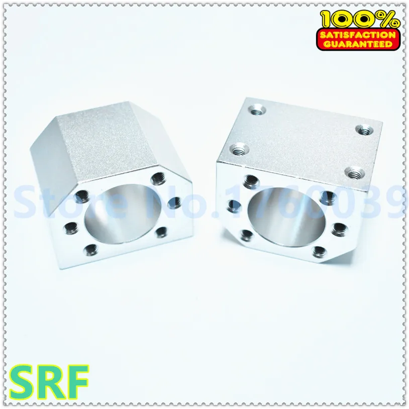 1pcs Brack RM1605 Ballscrew nut housing Aluminium Alloy for SFU1604 SFU1605 SFU1610 Ball screw