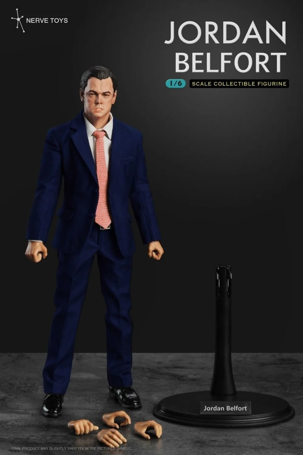 

NERVE TOYS 1/6 Movie Series Male Doll Figure Jordan Belfort Leonardo collection