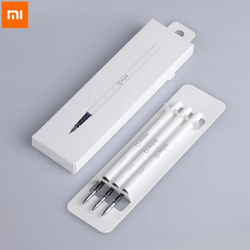 Оригинальная Xiaomi mi jia Sign Pen 0,5 мм Xiaomi mi ручка для подписи PREMEC гладкая швейцарская сменная японская mi Kuni чернила