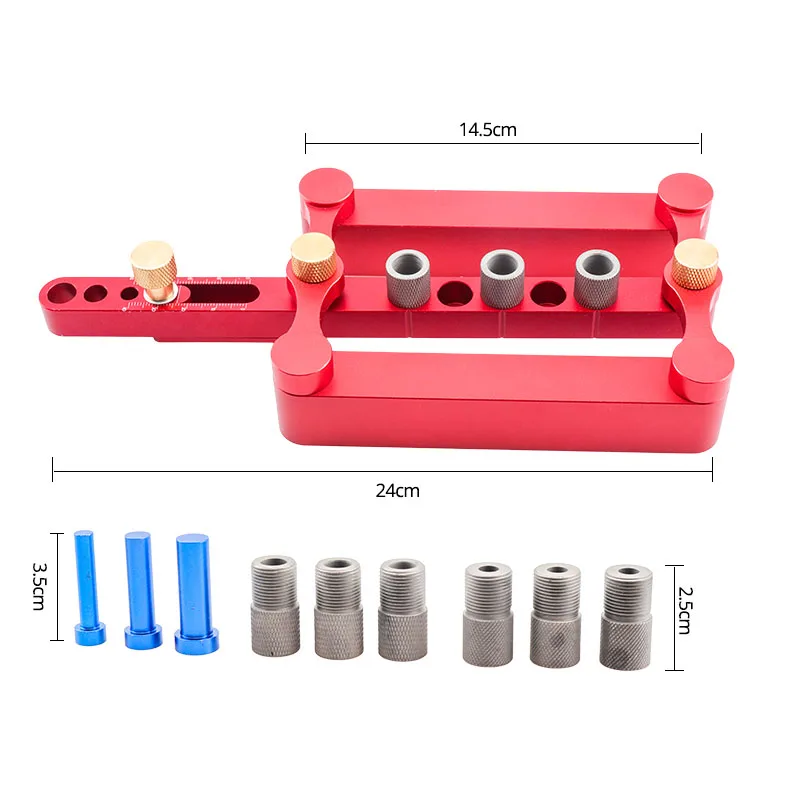 Multi-Function Ultimate Self Centering Dowel Jig Hole 