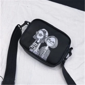 

Pochette Femme Women Handbag Faux Leather Ladies Tote Cross Body Beautiful Cartoon Character Shoulder Bag Purse Satchel Top