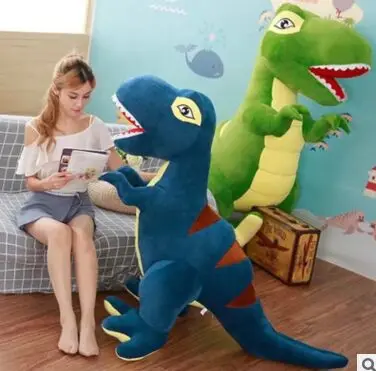 huge stuffed dinosaur