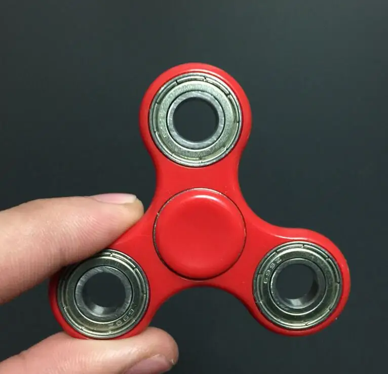 Tri-Spinner Антистресс игрушка пластик для развития рук Спиннер для аутизма и СДВГ время вращения длинные антистресс игрушки