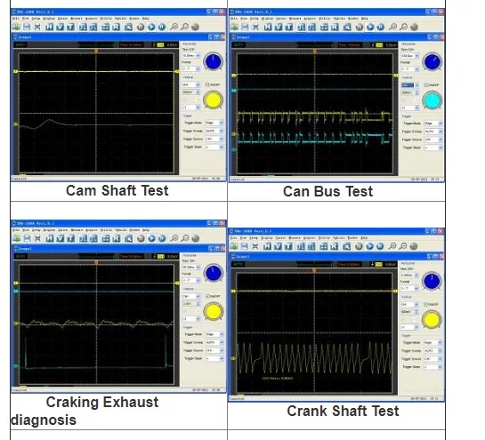 Hantek 1008C 8CH 12 бит PC USB Автоматический прицел/DAQ/8CH Программируемый генератор osciloscopio Hantek1008 для автомобиля диагностический инструмент