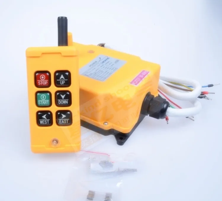 24VDC HS-6 6 Channels Control Hoist Crane Radio Remote Control Industrial Remote Control Hoist Crane 24VDC HS-6 6 Channels Control Hoist Crane Radio Remote Control Industrial Remote Control Hoist Crane
