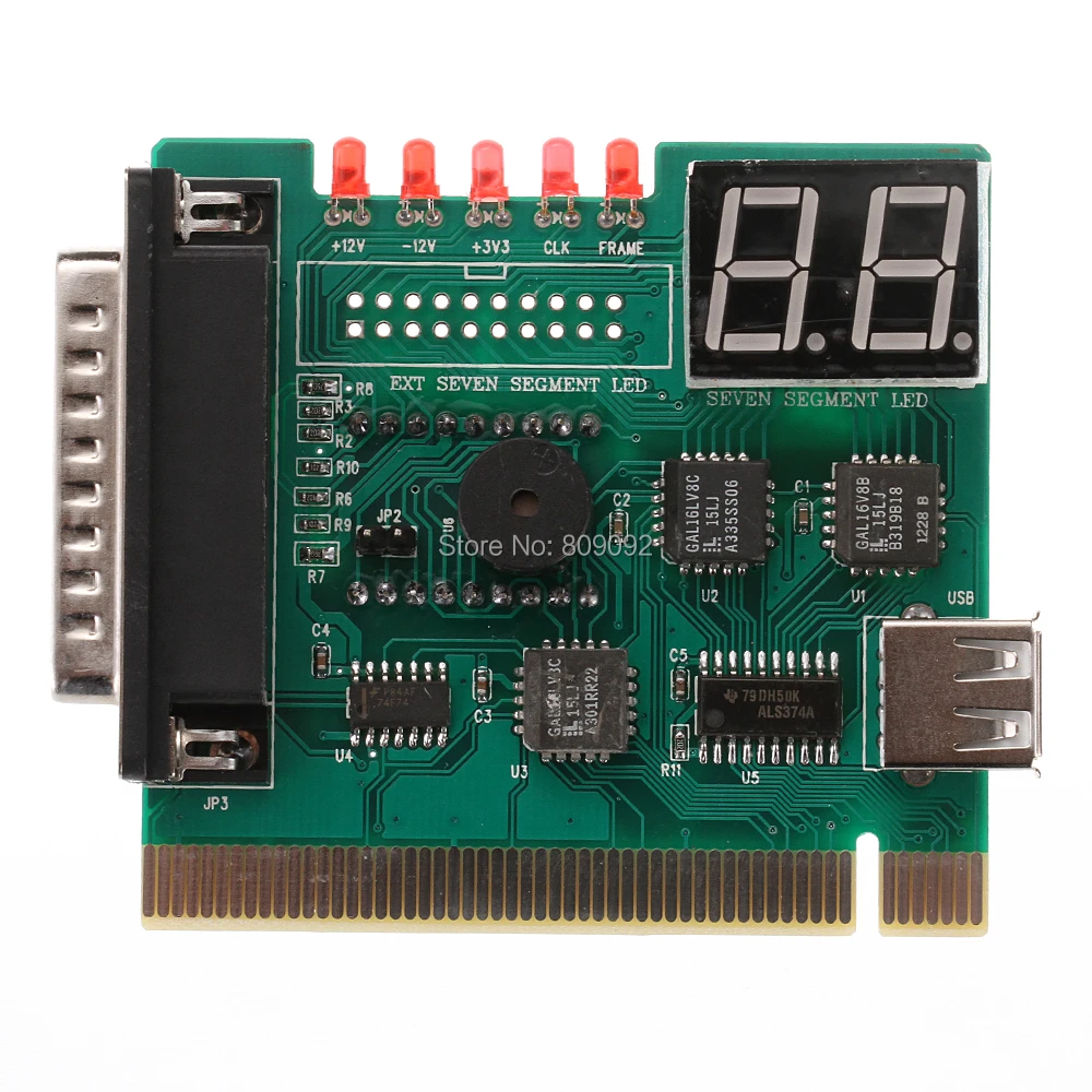 Диагностическая карта USB PCI LCD тестер анализатор для материнской платы компьютера