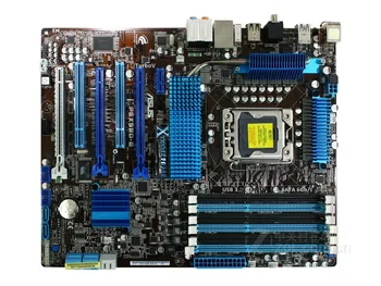 

original motherboard for ASUS P6X58D-E DDR3 LGA 1366 USB2.0 USB3.0 24GB x58 Desktop motherborad Free shipping