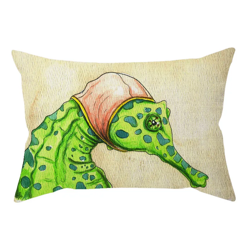 30x50cm Cute Animal Bird Wear a hat Colorful Vintage Sofa Decorative Throw Pillow Case Hen Crow Funny Car Chair Cushion Cover M088-5