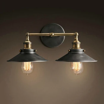 

The bedroom bedside lamp wall lamp double staircase Mediterranean Garden personalized art wall lamp GY341