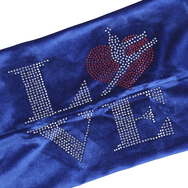 Bar Bag RG Professional Protective Velvet Fabric Artistic Gymnastics Accessories Letter Shiny Rhinestone 24 Color