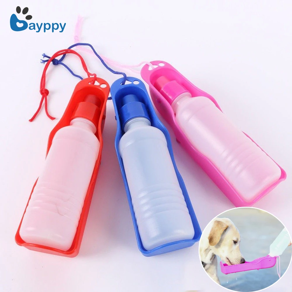 Buy 500ml Foldable Pet Dog Drinking Water Bottles For