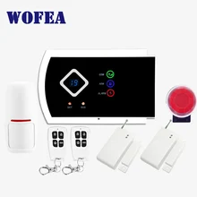 99 беспроводной и 2 проводной зоны домашней безопасности GSM сигнализация ISO и android приложение Поддержка