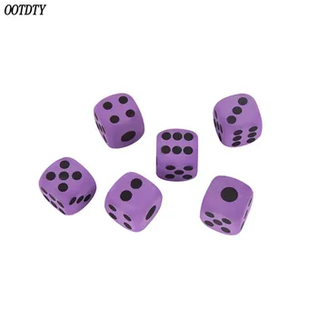 

6pcs Specialty Giant EVA Foam Dice Kid Educational Toys Children Party Game Dice