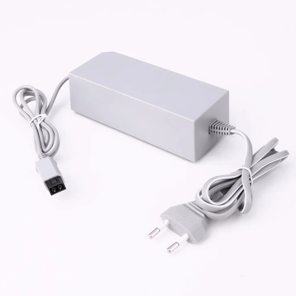 50 шт. в партии США/ЕС адаптер переменного тока 100-240 в 12 В 3.7A настенное зарядное устройство для nintendo Wii Джойстик контроллер