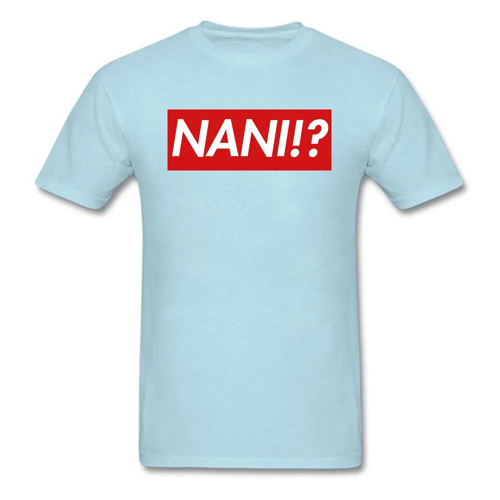 Nani190619 Men 2018 Fashion Customized T Shirt Crew Neck Summer Fall Pure Cotton T-Shirt Birthday Short Sleeve T Shirts Nani190619 light