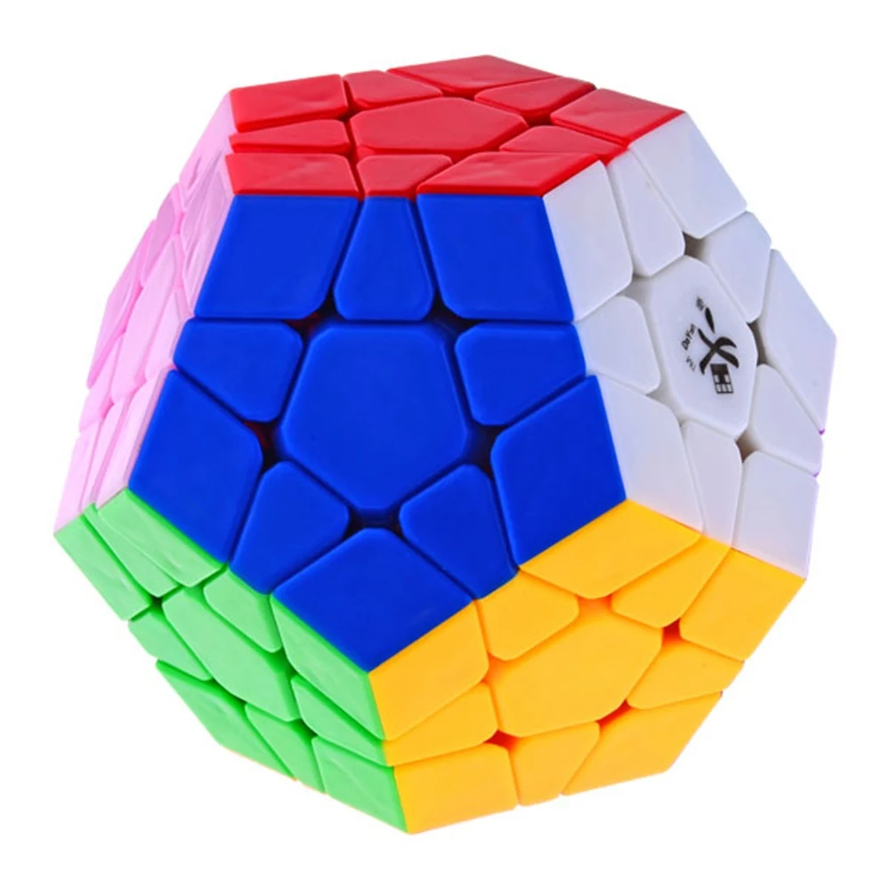 Фирменная Новинка Даян 12 оси 3 ранга волшебный кубик-Додекаэдр головоломка на скорость игрушечные кубики для детей с рисунком