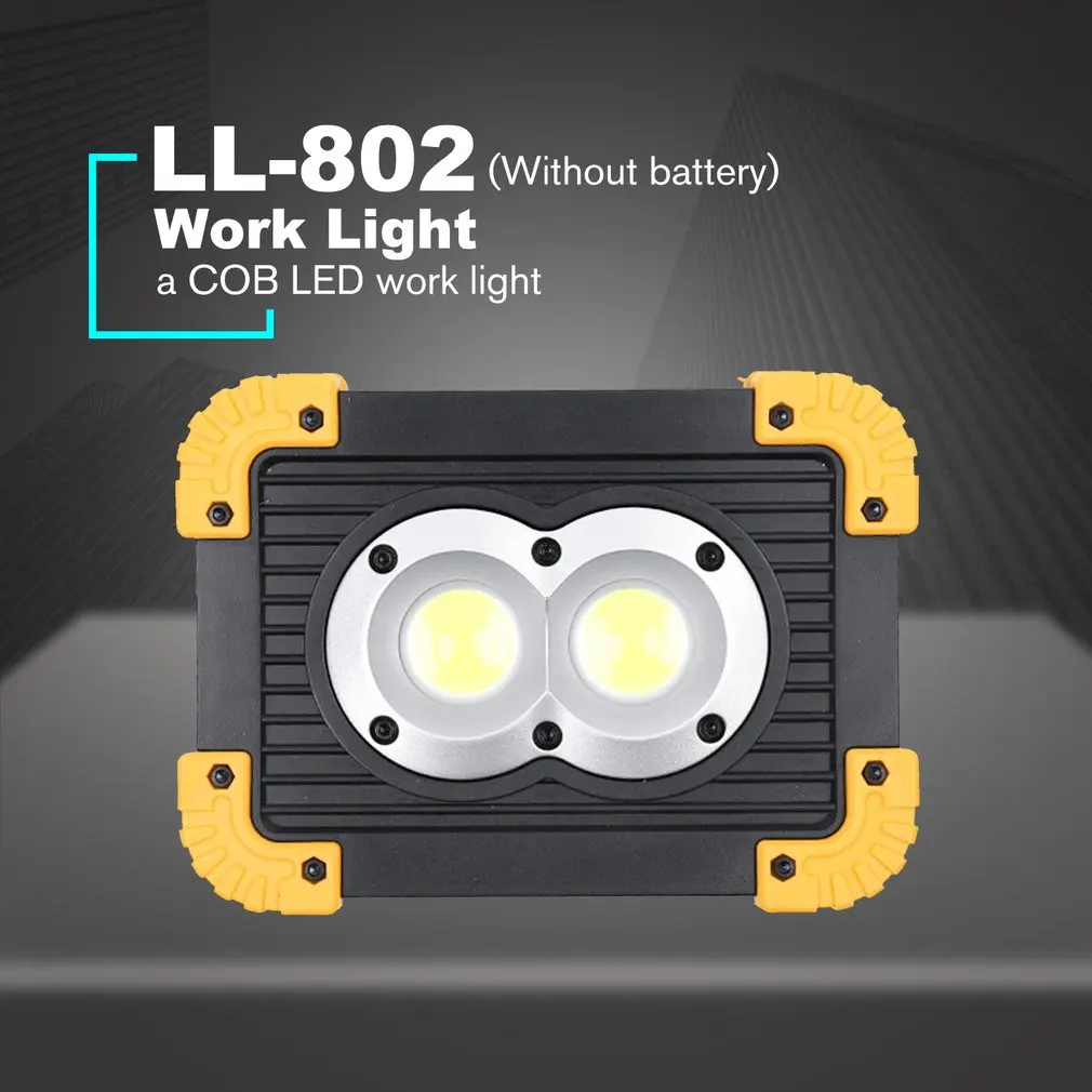 

LED Portable Spotlight Work Light Portable Rechargeable 18650 Battery Outdoor Lights For Hunting Camping LED Flashlight LL-802