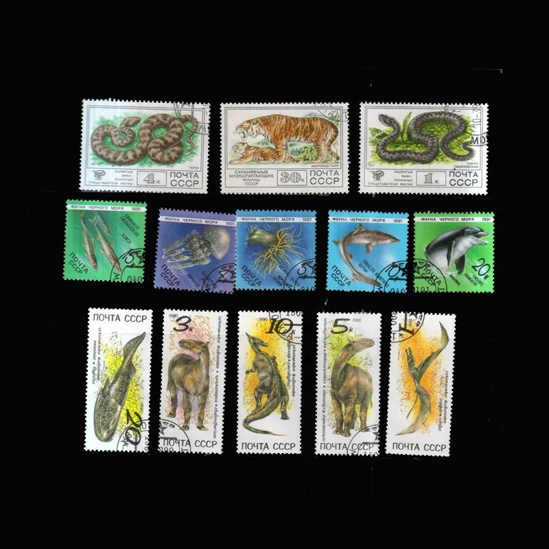 100 шт./лот неиспользованные почтовые марки CCCP в хорошем состоянии с почтовой маркой все большие и средние почтовые марки