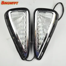 Led daytime running lamp for Toyota Camry 2015 2016 turn signal drl car styling light