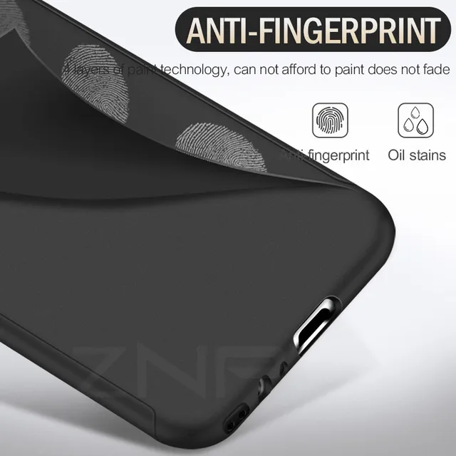 ZNP 360 Full Cover Phone Case For Samsung Galaxy S7 A3 A5 A7 J7 J5 2016 Case For Samsung A5 A7 2017 Protective Shell Case Cover