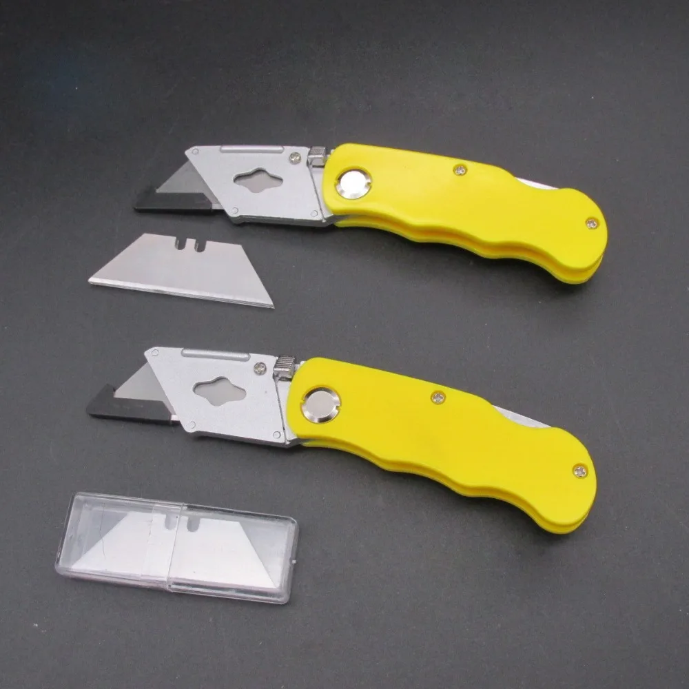 

Folding Knife Paper cutter tool Heavy Duty Knife Utility Multifunctional Knife Tool with 5 blades