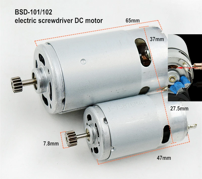 New Arrival BSD101 Electric Batch Electric Screw Driver Straight Type