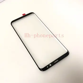 

10Pcs Touch panel Replacement For Samsung Galaxy S8 G950 G950F / S8 + plus G955 black Front Outer Glass Lens Cover
