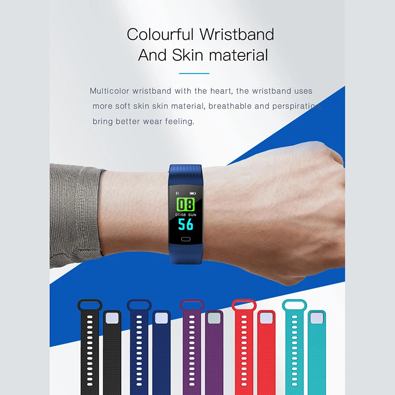 y5 smart band with heart rate monitor