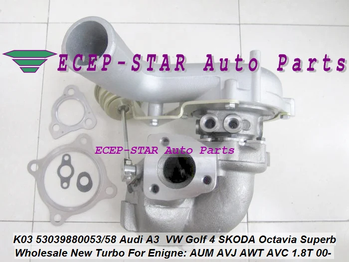 K03 53039880053 53039880058 Audi A3 SKODA Octavia Superb VW Golf 4 (4)