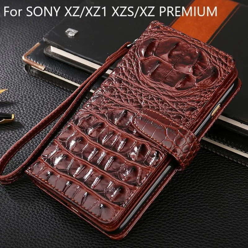 

Luxury Leather Flip Case For Sony Xperia XZ Premium Case Protective Wallet Phone Cover for Sony XZ XZ1 XZS Coque
