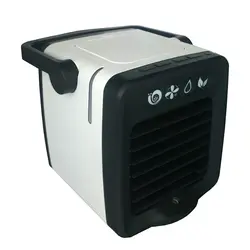 Usb мини портативный кондиционер, воздушный охладитель, увлажнитель, очиститель, светодиодный светильник, вентилятор для личного