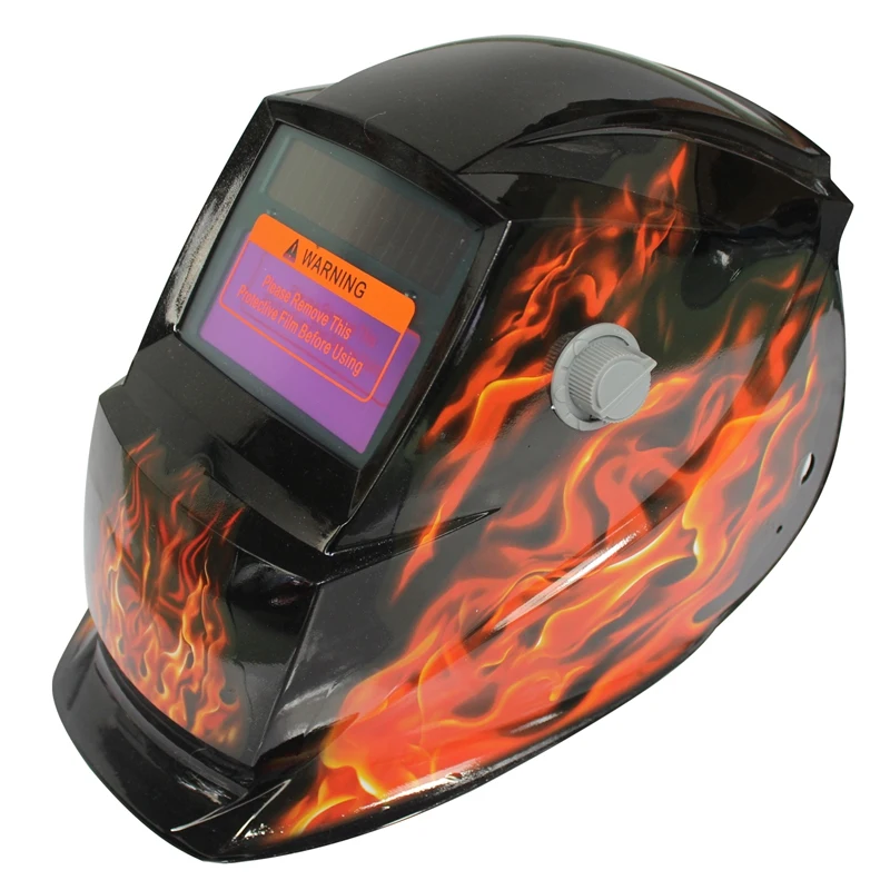 

Pro Solar Welder Mask Auto-Darkening Welding Helmet Square Flame Protective Helmet Mask Grind Mode Welding Helmets For Welder